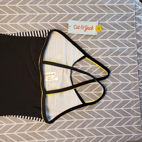 Cat & Jack sunshine One Piece Swimsuit - Picture 3 of 4